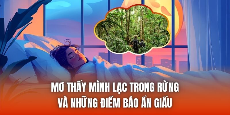 Mơ thấy mình lạc trong rừng và những điềm báo ẩn giấu