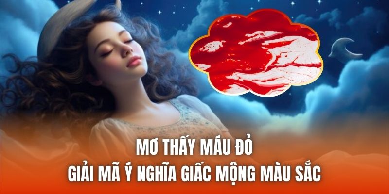 Mơ Thấy Máu Đỏ | Giải Mã Ý Nghĩa Giấc Mộng Màu Sắc